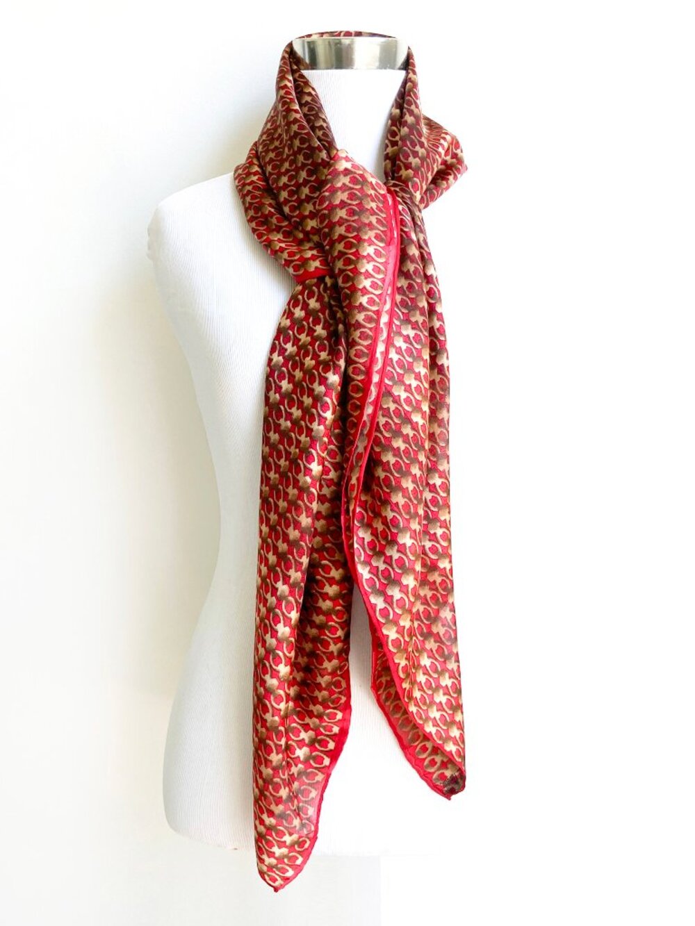Robert Lee Morris Silk Scarf 40" Square